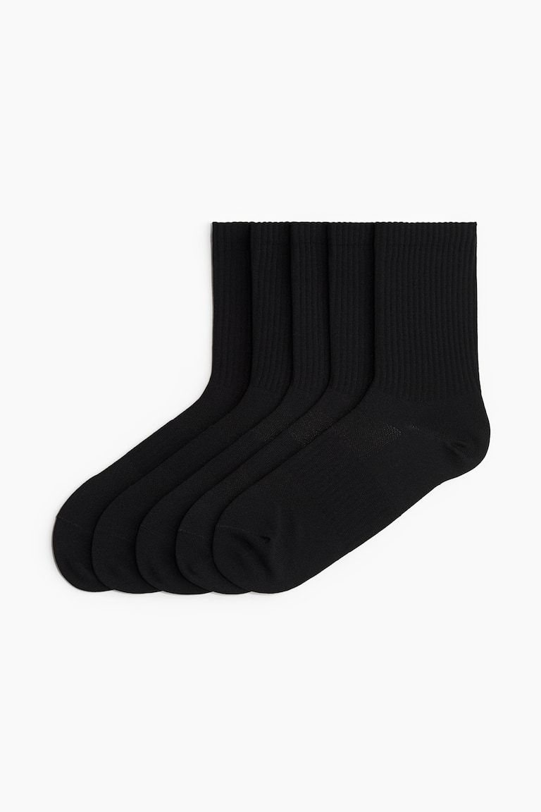 5-Pack Sports Socks with DryMove™