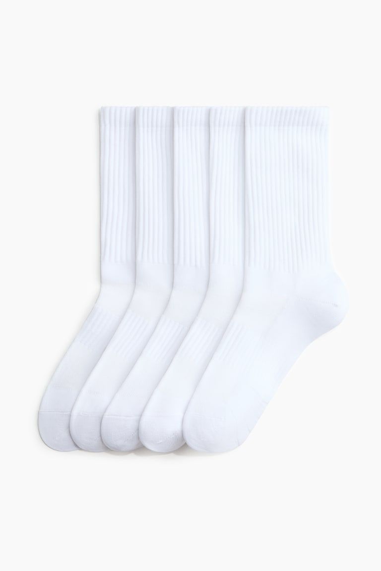 5-Pack Sports Socks with DryMove™
