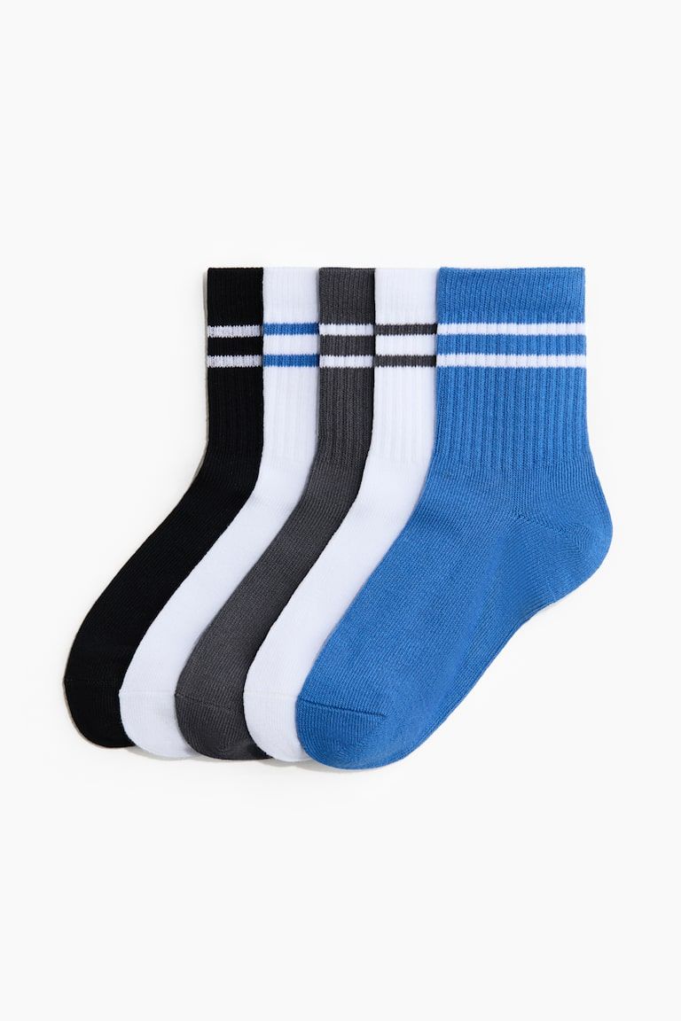 5-Pack Sports Socks with DryMove™