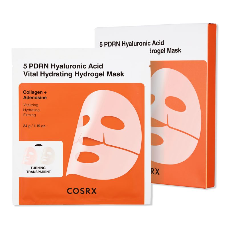 5 PDRN Hyaluronic Acid Vital Hydrating Hydrogel Mask with Collagen & Adenosine