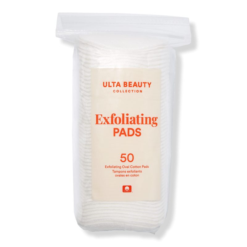 50 ct. Exfoliating Oval Cotton Pads