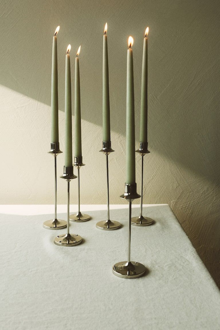 6-pack Taper Candles