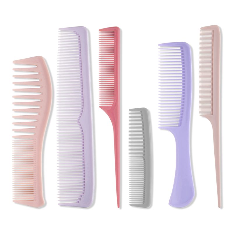 6 Piece Assorted Style Comb Set