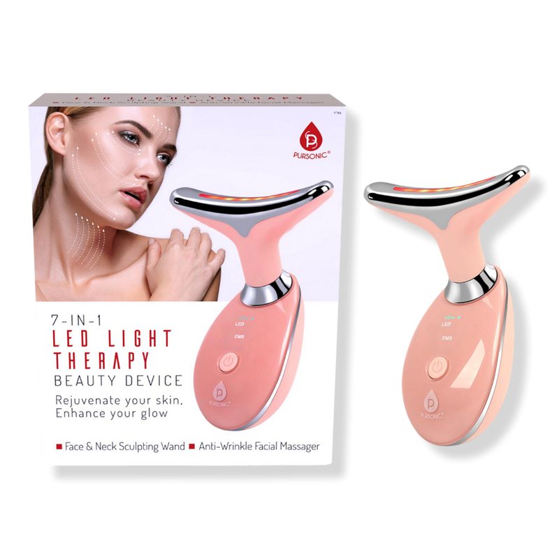 7-in-1 LED Light Therapy Beauty Device
