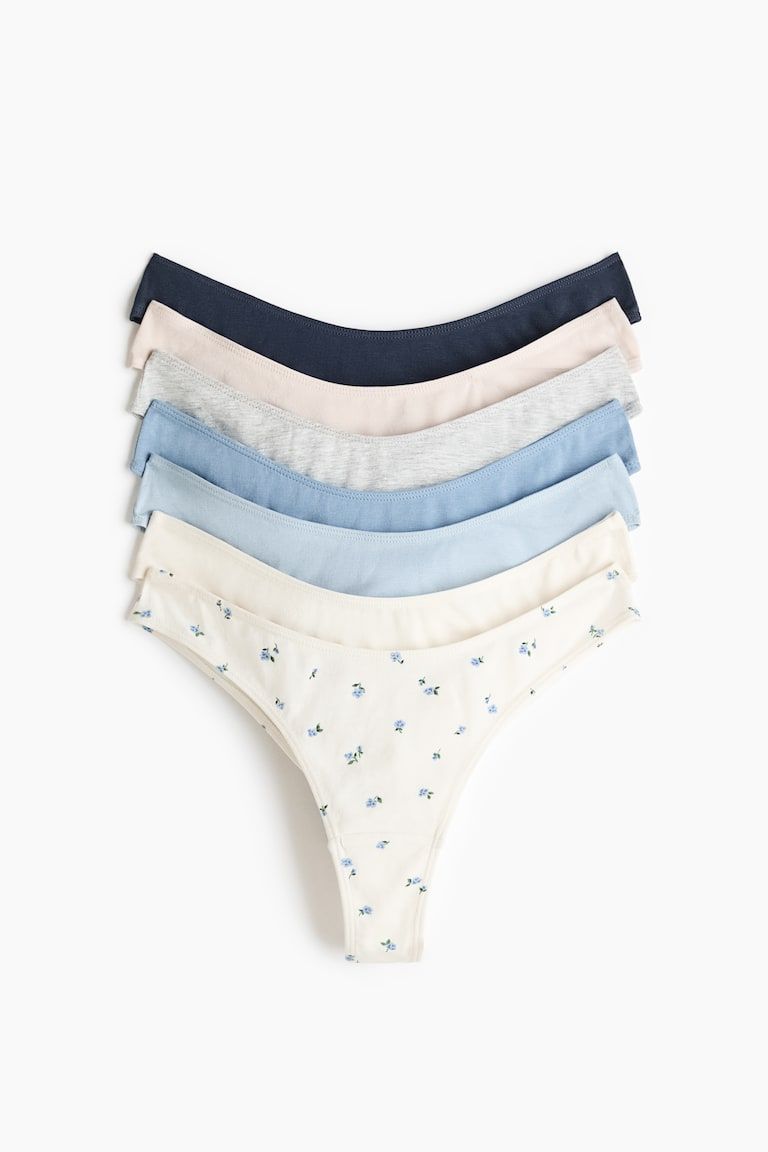7-pack Cotton Brazilian Briefs