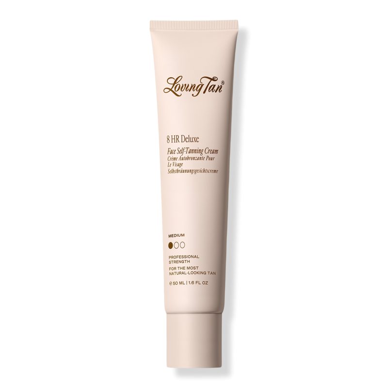 8 HR Deluxe Face Self-Tanning Cream - Medium
