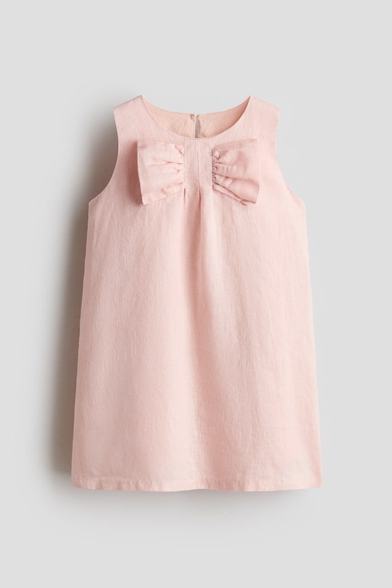 A-Line Linen Dress