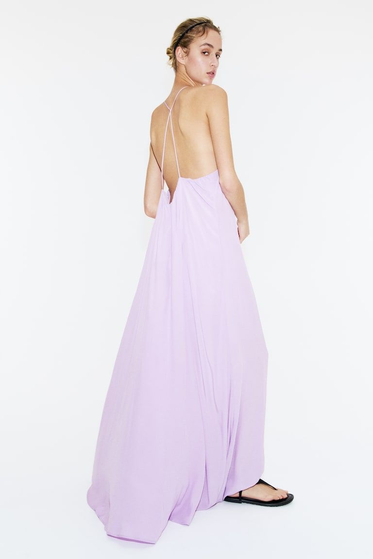 A-Line Viscose Dress