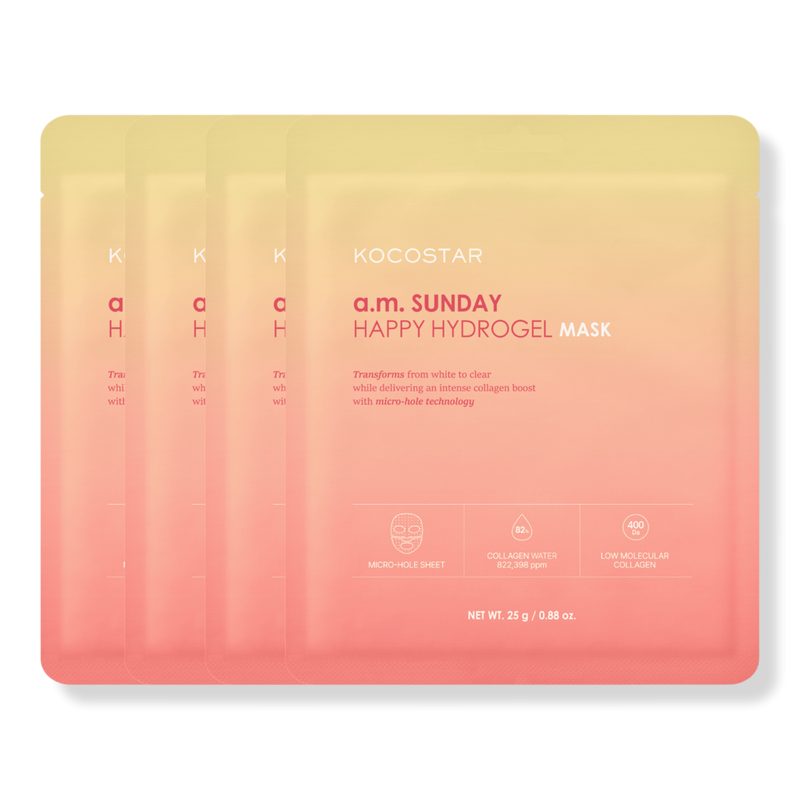 a.m. Sunday Happy Hydrogel Mask Set