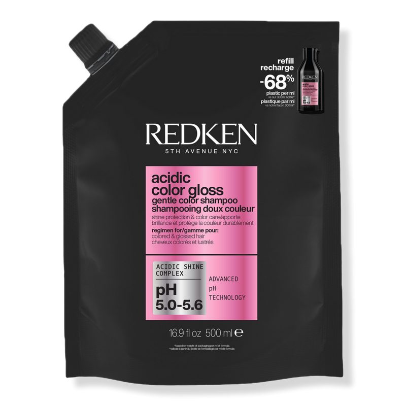 Acidic Color Gloss Sulfate Free Shampoo - 16.9 oz (Refill)