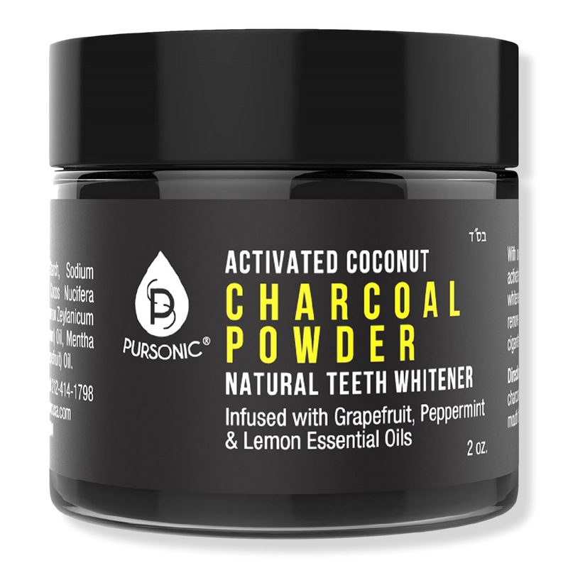 Activated Coconut Charcoal Powder Natural Teeth Whitener