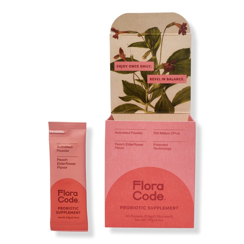 Activated Probiotic Supplement - Peach Elderflower