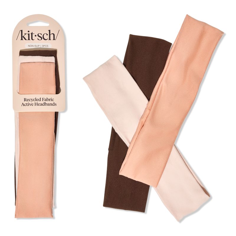 Active Headbands 3 Piece Set - Rosewood