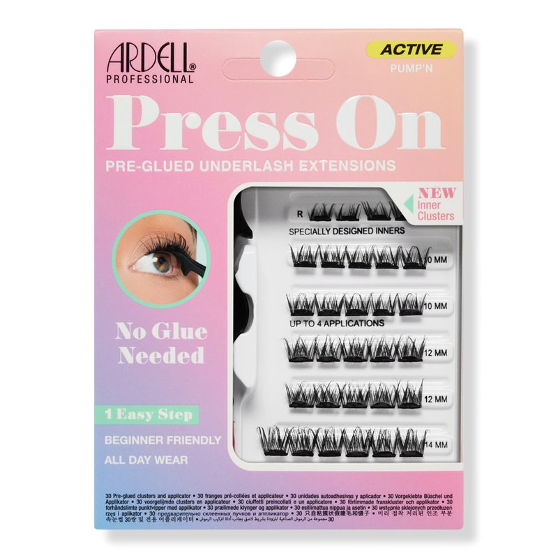 Active Press On Pre-Glued Underlash Extensions - Pump'n