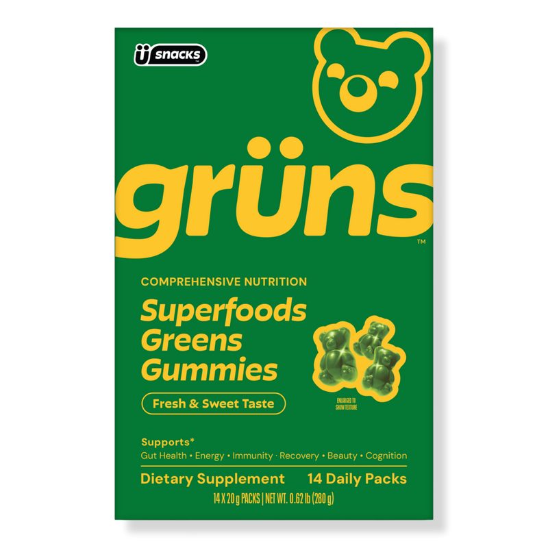Adults Superfood Greens Multivitamin Gummies - 14 pack