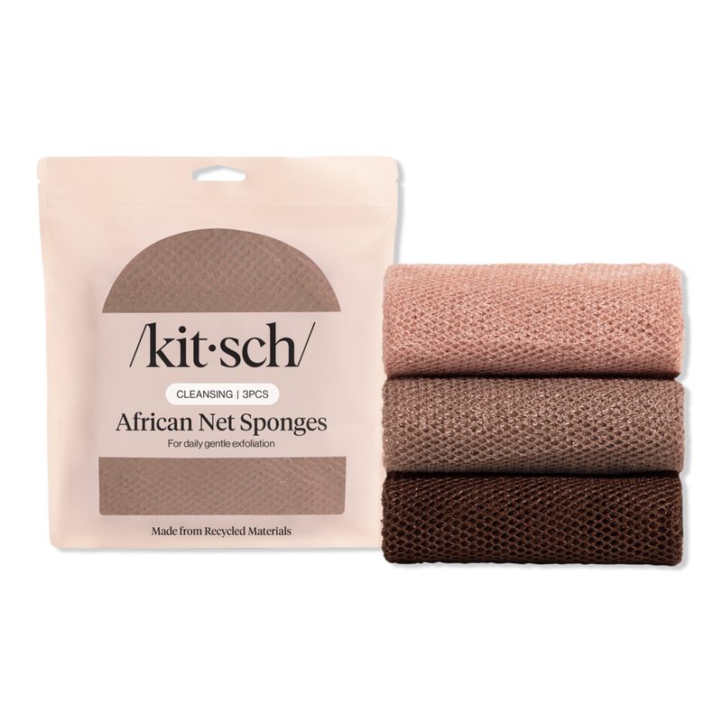 African Net Sponges Set - Rosewood