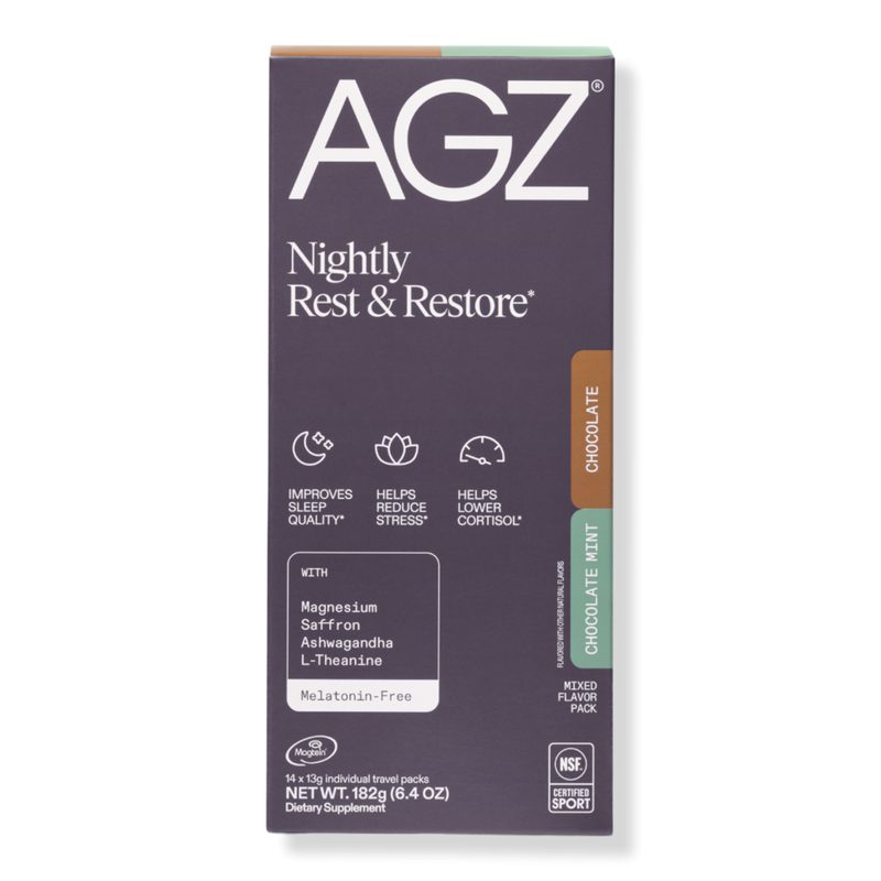 AGZ Nightly Rest & Restore Sleep Supplement Mixed Flavor Pack