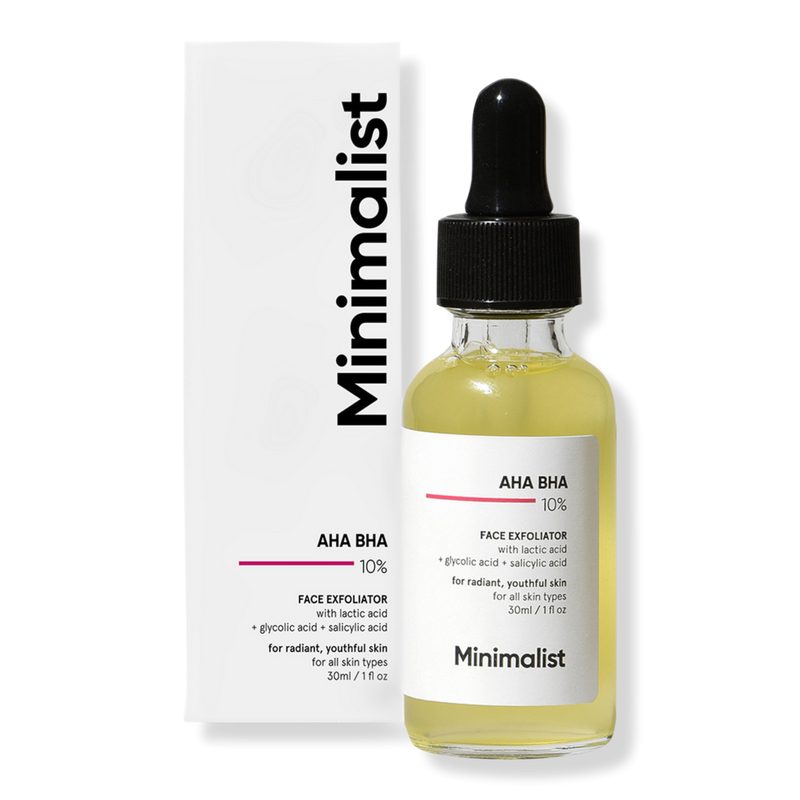 AHA BHA 10% Daily Exfoliator for Beginners