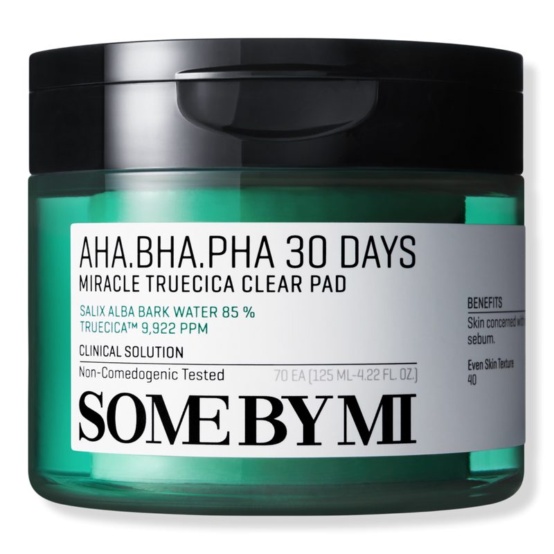 AHA BHA PHA 30 Day Miracle Exfoliating Cica Toner Pads