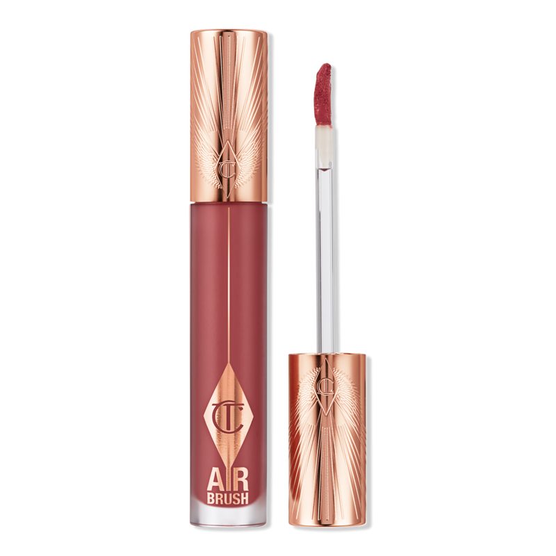Airbrush Flawless Matte Lip Blur Liquid Lipstick - Pillow Talk Medium Blur