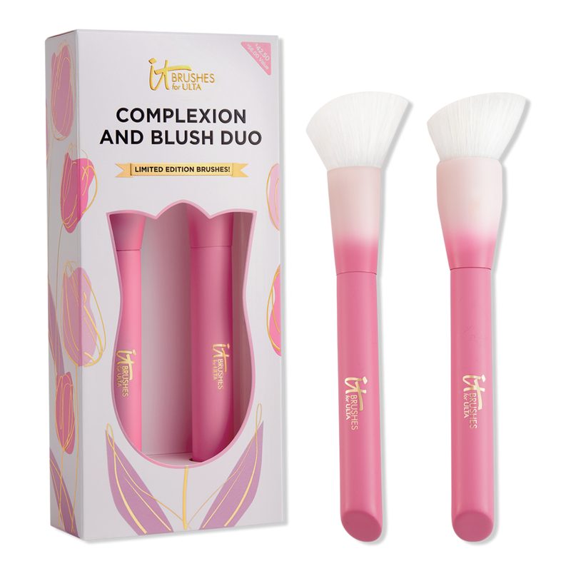 Airbrush Limited Edition Complexion and Blush Duo Brush Set