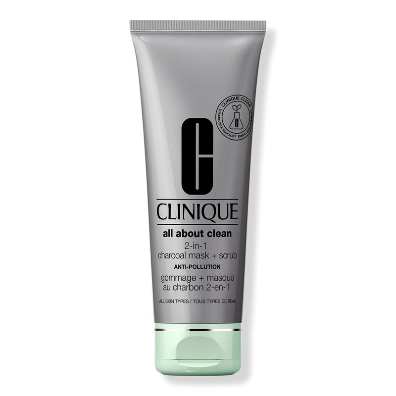 All About Clean 2-in-1 Charcoal Face Mask + Scrub