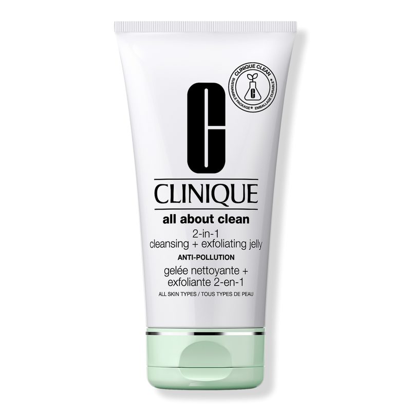 All About Clean 2-in-1 Face Cleansing + Exfoliating Jelly Cleanser with Salicylic Acid