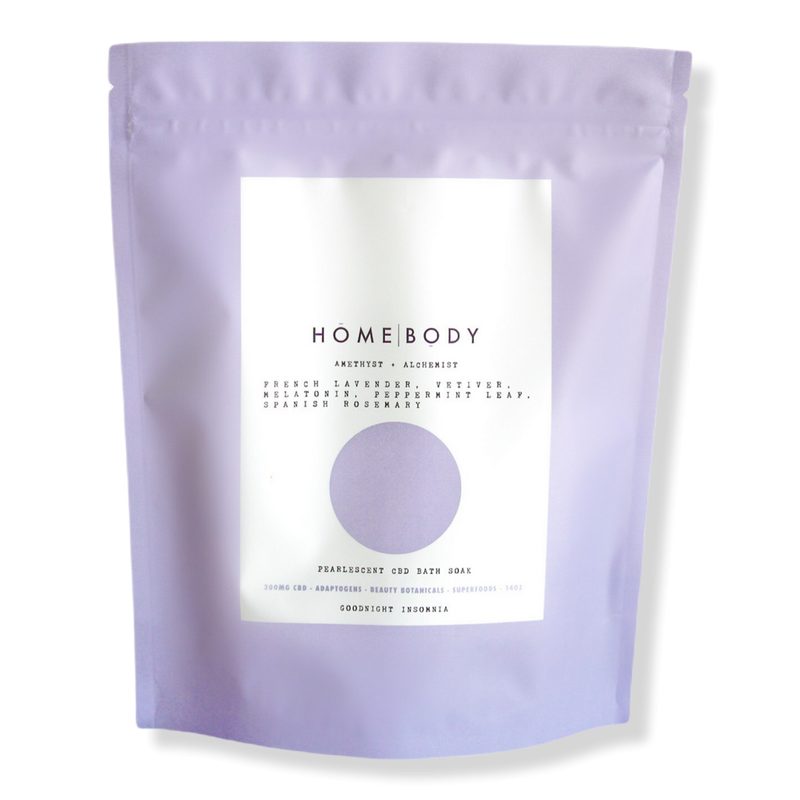 Amethyst + Alchemist Pearlescent CBD Bath Bomb Soak - 14.0 oz