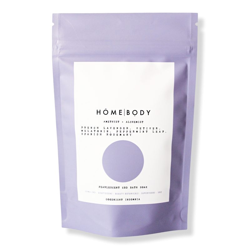 Amethyst + Alchemist Pearlescent CBD Bath Bomb Soak - 5.0 oz