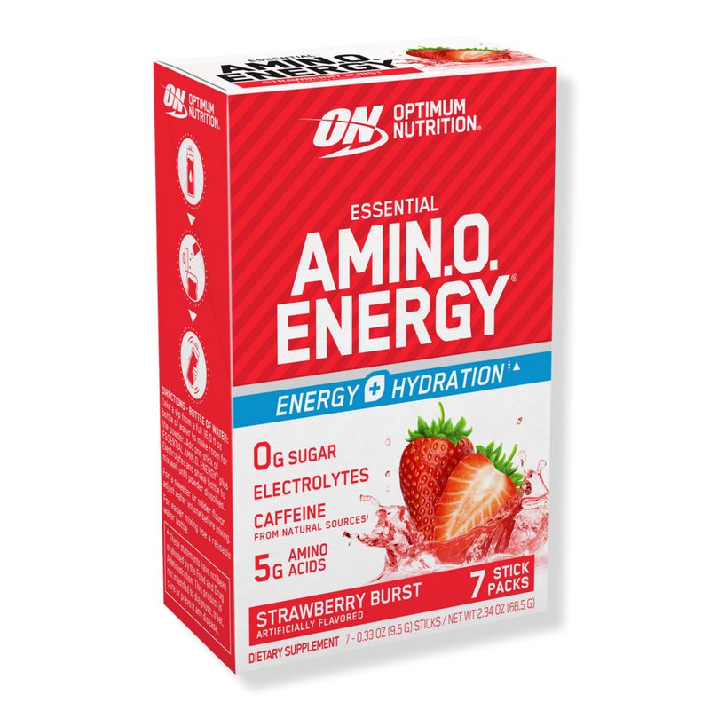 Amino Energy Stickpacks - Strawberry Burst