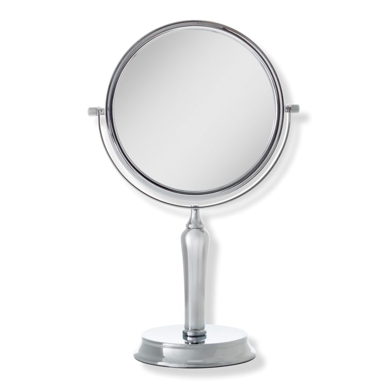 Anaheim Makeup Mirror with Magnification - Chrome