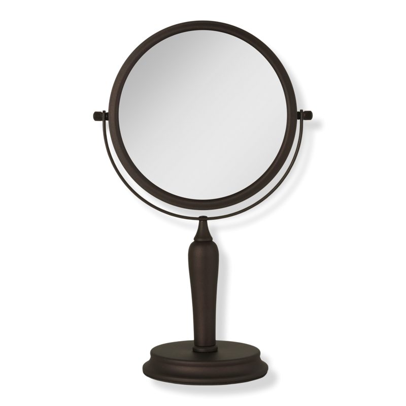Anaheim Makeup Mirror with Magnification - Oil Rubbed Bronze