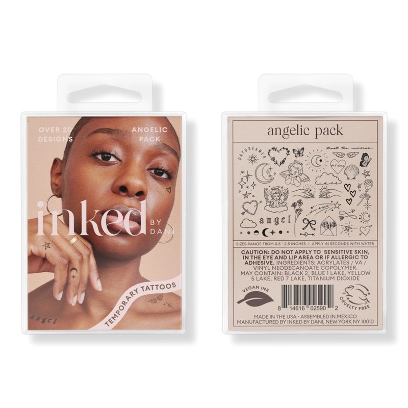 Angelic Temporary Tattoo Pack