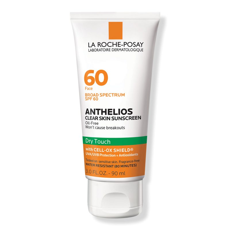 Anthelios Clear Skin Dry Touch Face Sunscreen SPF 60 - 3.0 oz