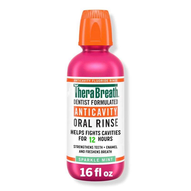 Anticavity Fluoride Oral Rinse Sparkle Mint - 16.0 oz