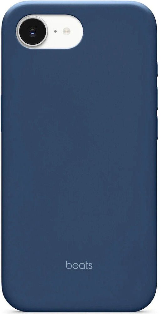 Apple Beats cover with MagSafe on iPhone 17e deep blue