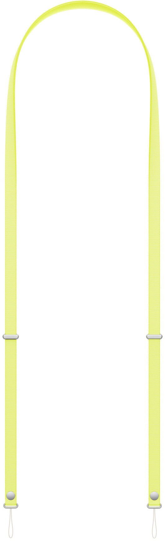 Apple Crossbody strap neon yellow