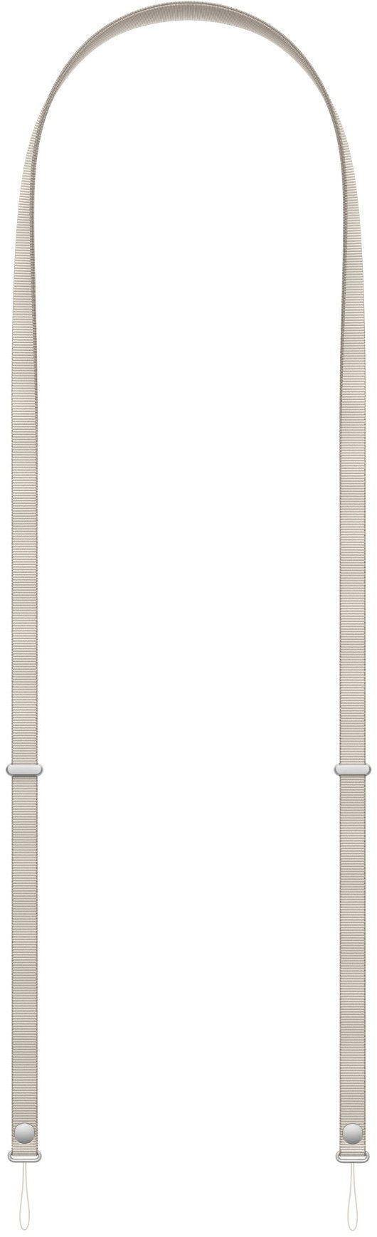 Apple Crossbody Strap Pebble Beige