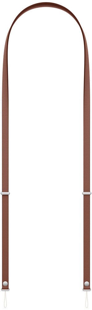 Apple Crossbody strap sienna brown
