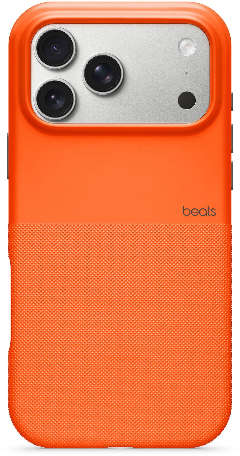 Apple Durable Beats Cover for iPhone 17 Pro Max with MagSafe and Camera Controller Sierra Orange
