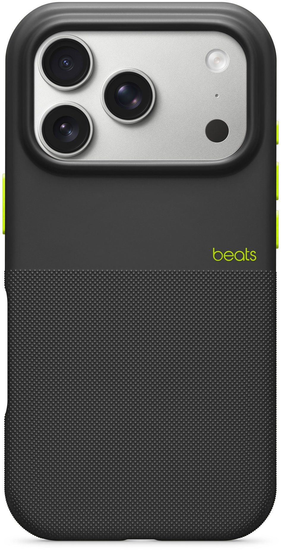 Apple Durable Beats Cover for iPhone 17 Pro with MagSafe and Everest Camera Controller Black