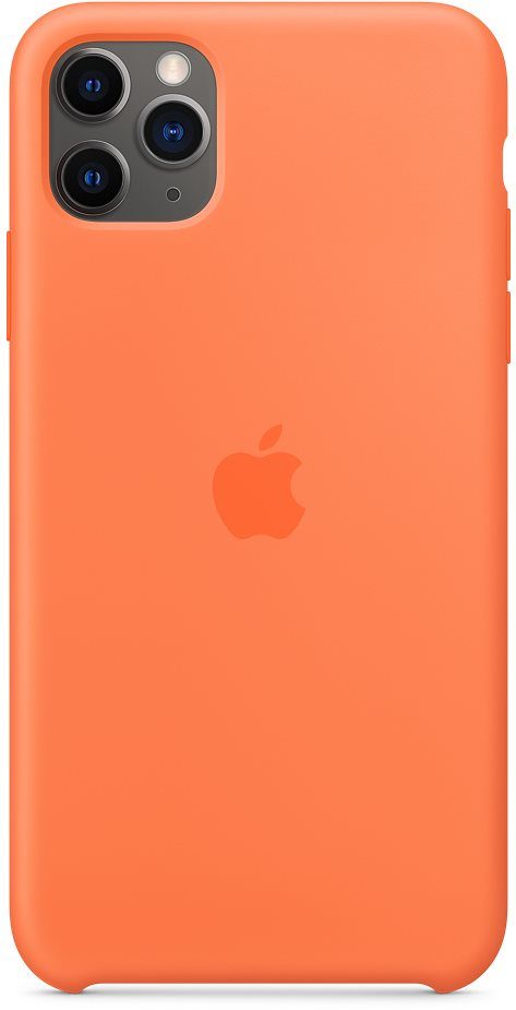 Apple iPhone 11 Pro Max Silicone Case, Sea Buckthorn