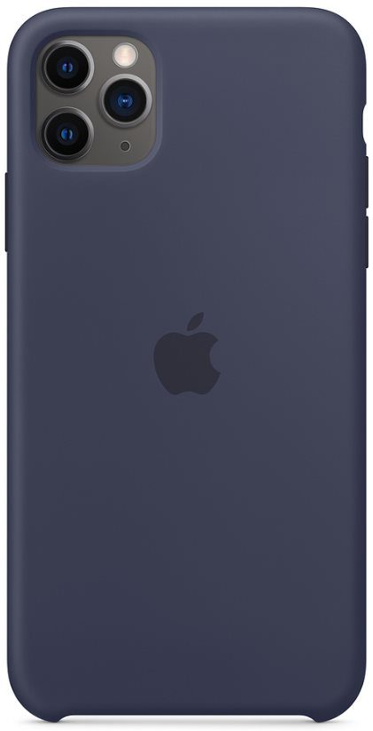 Apple iPhone 11 Pro Max Silicone Cover, Midnight Blue