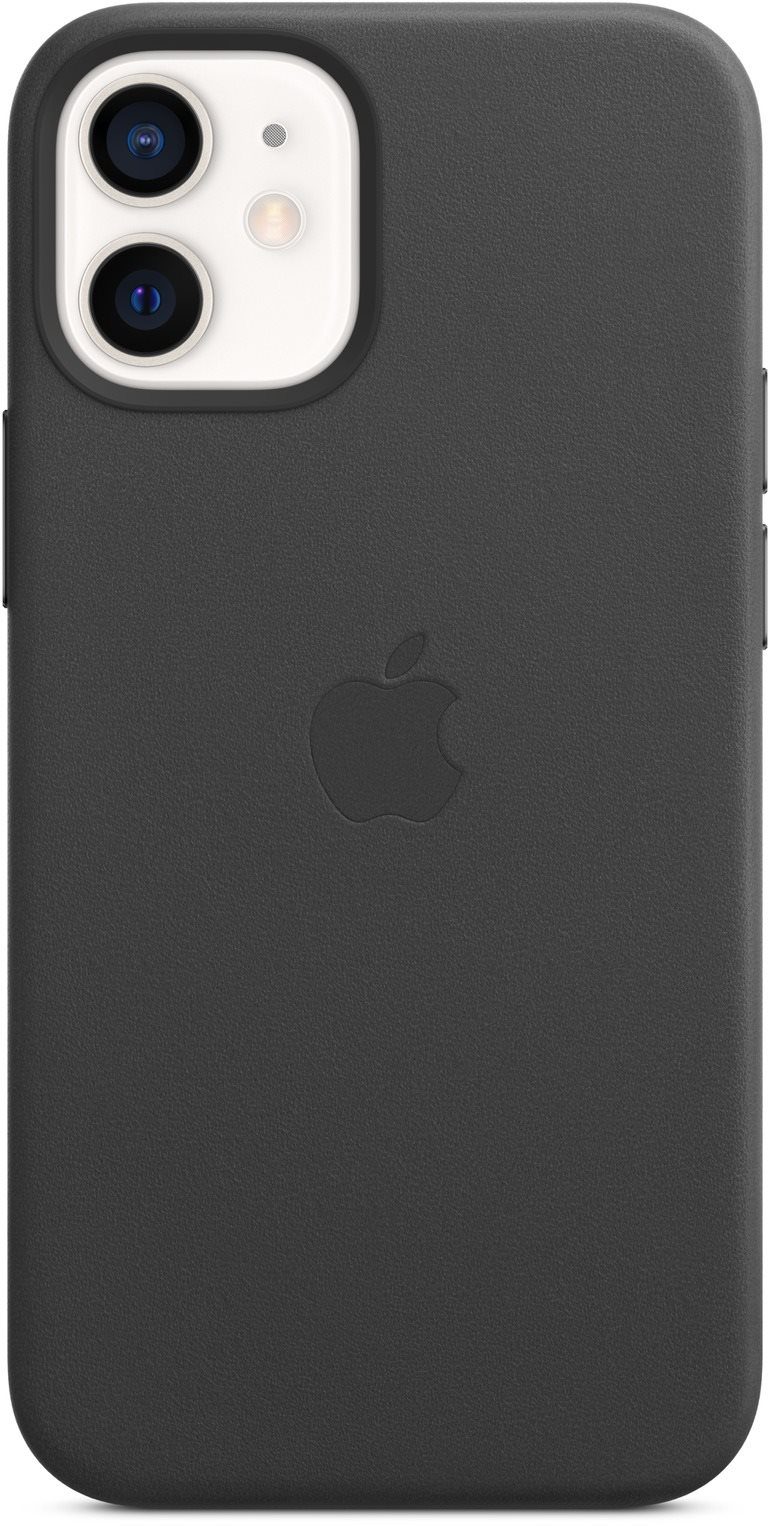 Apple iPhone 12 Mini Leather Case with MagSafe, Black
