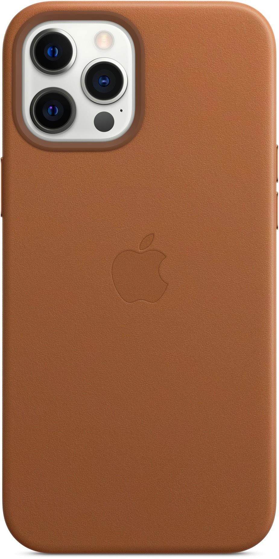 Apple iPhone 12 Pro Max Leather Case with MagSafe, Saddle Brown