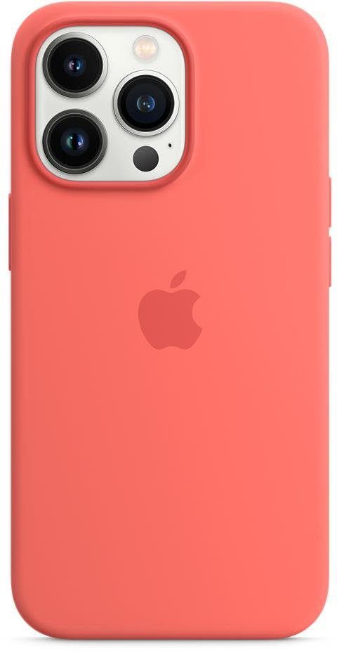 Apple iPhone 13 Pro Max Silicone Cover with MagSafe Pomelo Pink