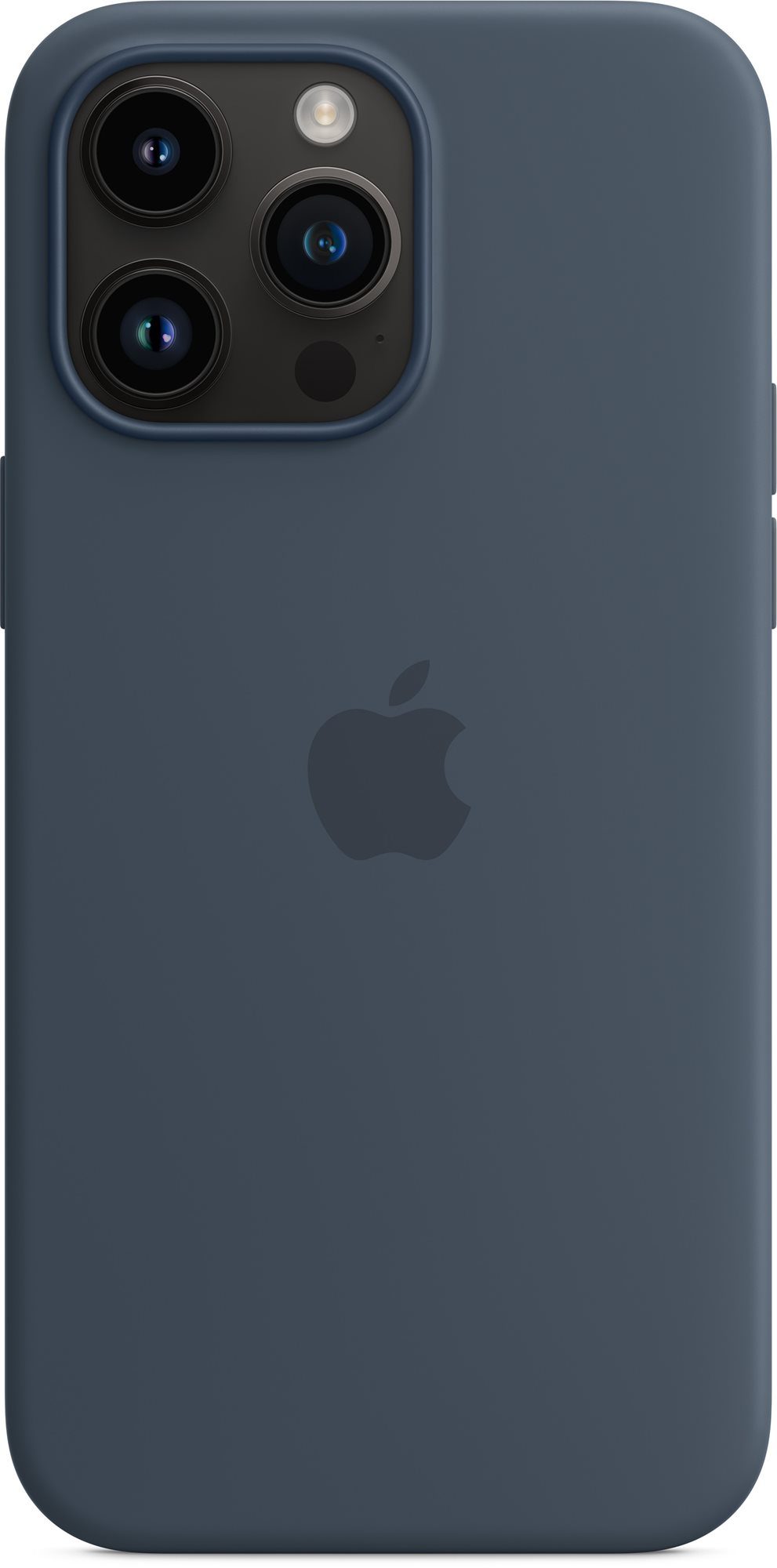 Apple iPhone 14 Pro Max Silicone Cover with MagSafe Storm Blue