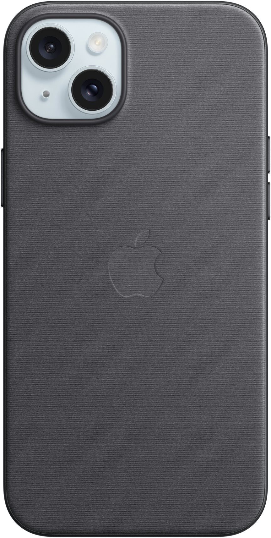 Apple iPhone 15 Plus in FineWoven fabric with MagSafe black