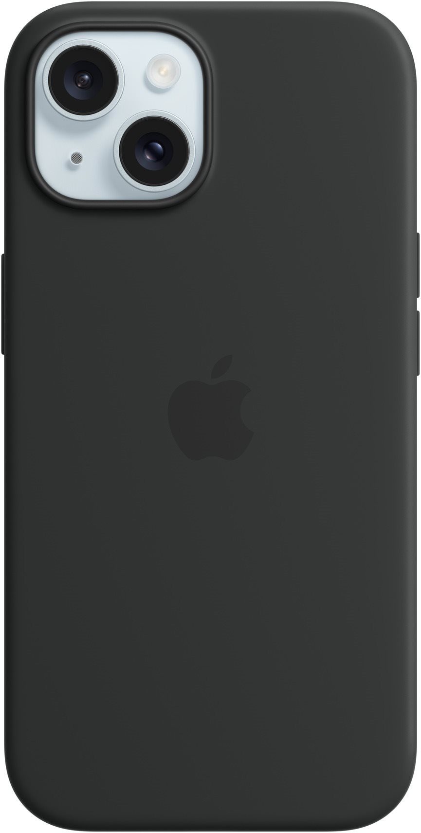 Apple iPhone 15 Silicone cover with MagSafe black