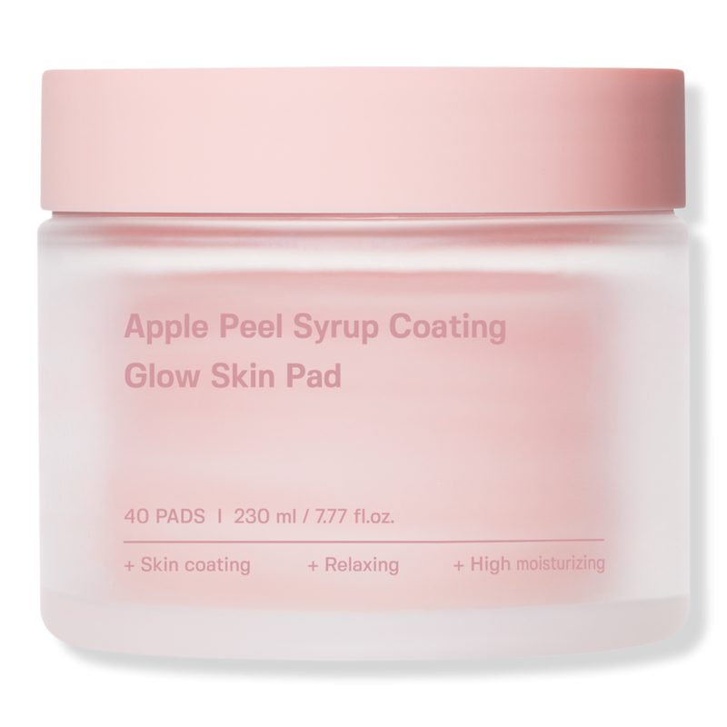 Apple Peel Syrup Coating Glow Skin Pad